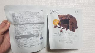 신상품) 딜라이트 프로젝트 프로틴  브라우니칩/ 카스테라칩 총 6EA — 4점을 준 리뷰어가 2022년 6월 올린 사용 사진