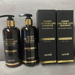 썸헤어 / SUMHAIR 썸헤어  써밋 안티 헤어로스 샴푸+트리트먼트 — 5점을 준 리뷰어가 2021년 6월 올린 사용 사진