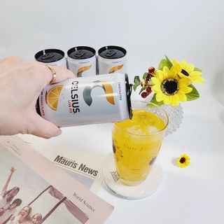 셀시어스 오리지널 325ml 에너지 비타민 피트니스 드링크(24can) 다이어트 음료 — 5점을 준 리뷰어가 2022년 5월 올린 사용 사진
