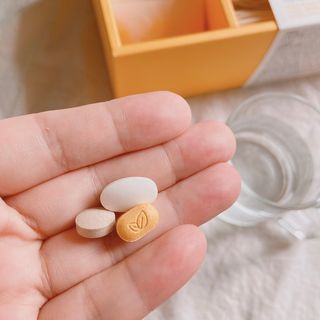 네이처셋 멀티비타민 종합비타민팩 1개월분 — 5점을 준 리뷰어가 2021년 6월 올린 사용 사진