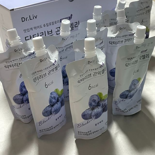 닥터리브 곤약젤리 8종 중 택1 리뷰 사진