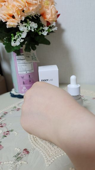 파시랩 세라마이드 하이드레이팅 앰플 — 4점을 준 리뷰어가 2021년 7월 올린 사용 사진