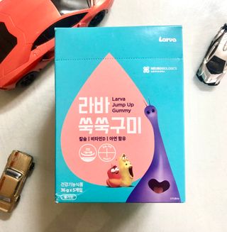 푸름웰니스 라바 쑥쑥구미 36g — 5점을 준 리뷰어가 2022년 2월 올린 사용 사진