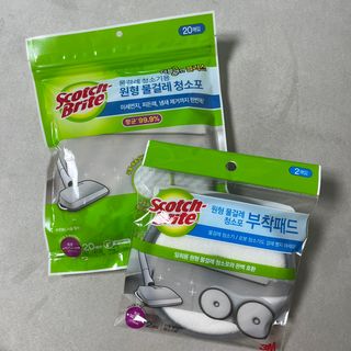 3M 스카치브라이트 원형 물걸레 청소포1 — 5점을 준 리뷰어가 2023년 4월 올린 사용 사진