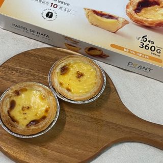 디앙뜨 포르투갈 에그타르트 오리지널 맛+패션후르츠 맛 중 택1 — 5점을 준 리뷰어가 2021년 7월 올린 사용 사진