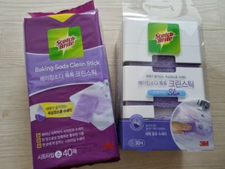 3M 스카치브라이트 크린스틱 베이킹소다 시트타입 70매 + 디스펜서 증정 — 5점을 준 리뷰어가 2023년 9월 올린 사용 사진