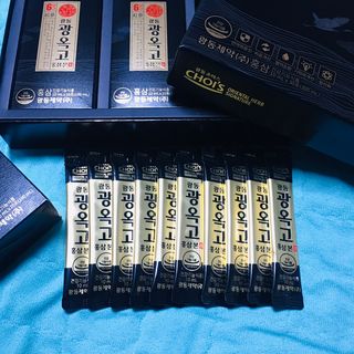 [광동제약] 광동 광옥고 홍삼 본 30포+쇼핑백 증정 — 5점을 준 리뷰어가 2021년 11월 올린 사용 사진