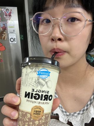 덴마크 싱글 오리진 노르딕 로스팅 — 5점을 준 리뷰어가 2023년 7월 올린 사용 사진