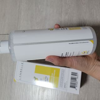 랑벨 내츄럴 딥 클렌징 워터 500ml — 5점을 준 리뷰어가 2022년 6월 올린 사용 사진