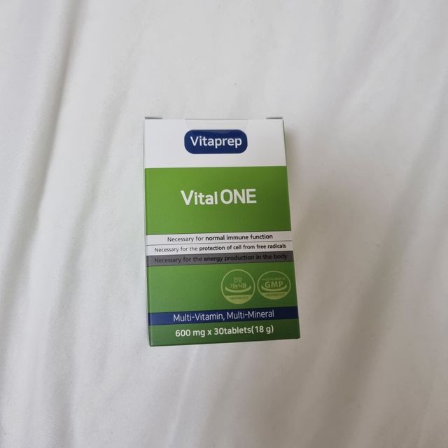 비타프렙 바이탈원 종합비타민 멀티비타민 600mg 리뷰 사진