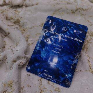 체르엠 그린 케비어 더블워터 마스크팩 5매입  2팩 — 4.5점을 준 리뷰어가 2021년 11월 올린 사용 사진