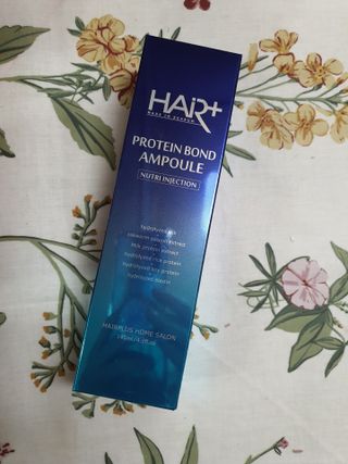 헤어플러스 단백질탈모샴푸 500ml+단백질본드앰플 145ml — 5점을 준 리뷰어가 2021년 4월 올린 사용 사진