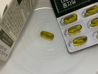 먹어도좋아 퓨어대마종자유 — 5점을 준 리뷰어가 2022년 1월 올린 사용 사진