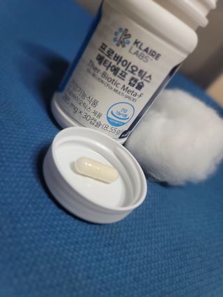 [Dr.PNT] 닥터피엔티 클레어랩스 프로바이오틱스 메타에프 [1개월분] — 5점을 준 리뷰어가 2022년 9월 올린 사용 사진