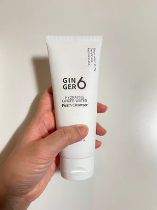 GINGER6 하이드레이팅 진저 워터 폼클렌징 — 5점을 준 리뷰어가 2021년 10월 올린 사용 사진
