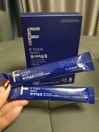 똥기사의 케이푸드 화이버슬림 — 4점을 준 리뷰어가 2021년 1월 올린 사용 사진