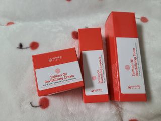 아이앤립 / EYENLIP 아이앤립 연어오일 리바이탈라이징 토너+앰플+크림 3종 세트 — 5점을 준 리뷰어가 2021년 5월 올린 사용 사진