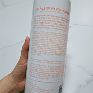 프리[닥터문] 유산균 락토케어 질경초 여성청결제 1000ml (젤타입) — 5점을 준 리뷰어가 2022년 6월 올린 사용 사진