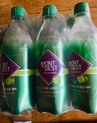 몽베스트 Montbest with Sparkling water Lime20병 — 5점을 준 리뷰어가 2022년 7월 올린 사용 사진