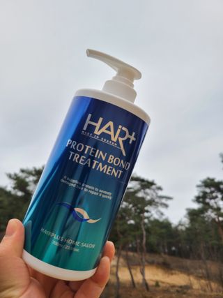 헤어플러스 단백질탈모샴푸 500ml+단백질본드앰플 145ml — 5점을 준 리뷰어가 2021년 3월 올린 사용 사진