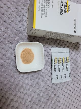 체인미 국화꽃 추출분말 에스오에스 곡류효소 과일채소 17종 혼합 분말 스틱 — 5점을 준 리뷰어가 2021년 11월 올린 사용 사진