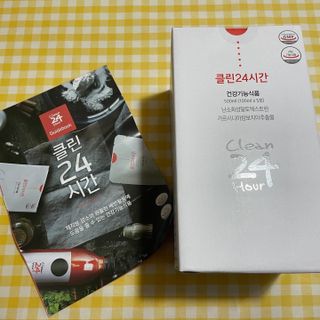 클린24시간 1BOX(5포) + 전용보틀(500ml) — 5점을 준 리뷰어가 2022년 8월 올린 사용 사진