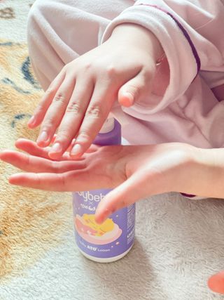 소이베베X신비아파트 세라마이드 베이비 아토 로션 — 5점을 준 리뷰어가 2023년 3월 올린 사용 사진