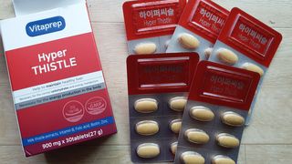 뉴트리션팩토리 비타프렙 하이퍼씨슬 밀크씨슬 900mg — 5점을 준 리뷰어가 2021년 7월 올린 사용 사진