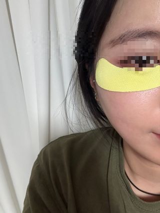 세뚜아(Cettua) [세뚜아] 비타풀 아이 패치 Cettua Vita-Full Eye Patch — 3.5점을 준 리뷰어가 2023년 7월 올린 사용 사진