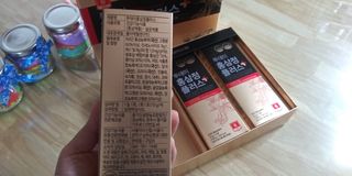서울약사신협_투데이홍삼정플러스스틱_10g x 30포 — 5점을 준 리뷰어가 2021년 5월 올린 사용 사진