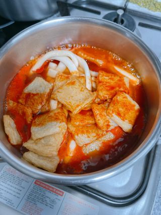 추억의 국민학교 떡볶이 국떡 뉴트로 5종 — 4점을 준 리뷰어가 2021년 7월 올린 사용 사진