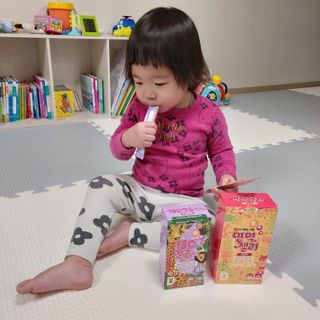 다나음 180도 칼슘젤리+아연면역젤리 — 5점을 준 리뷰어가 2022년 1월 올린 사용 사진
