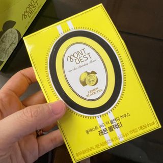 몽베스트 위드더 블랜딩 하우스 _레몬 블랙티 — 5점을 준 리뷰어가 2023년 1월 올린 사용 사진