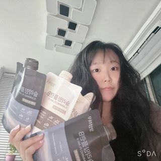 일일하우 슬리밍 플랜B 고소한 귀리맛, 진한 카카오맛 (체중조절식) — 4점을 준 리뷰어가 2023년 7월 올린 사용 사진