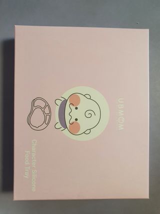 유비맘 캐릭터 실리콘 흡착 식판_색상 랜덤발송 — 5점을 준 리뷰어가 2021년 2월 올린 사용 사진