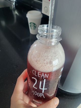 클린24시간 1BOX(5포) + 전용보틀(500ml) — 5점을 준 리뷰어가 2023년 3월 올린 사용 사진