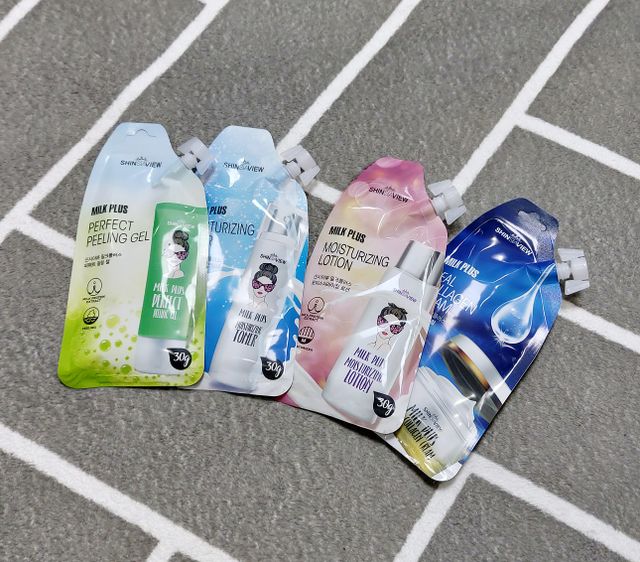 MILK PLUS 4종 리뷰 사진