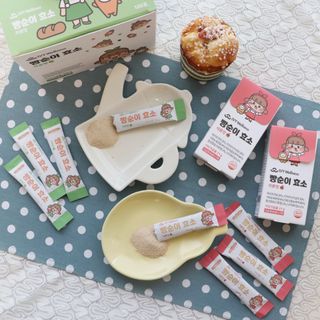 아이비웰니스 빵순이 식탁 위의 필수템! 빵순이 효소 키위맛 100포 + 석류맛 14포 (총 114포) — 5점을 준 리뷰어가 2023년 1월 올린 사용 사진