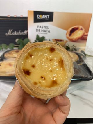 디앙뜨 포르투갈 에그타르트 오리지널 맛+패션후르츠 맛 중 택1 — 5점을 준 리뷰어가 2021년 7월 올린 사용 사진