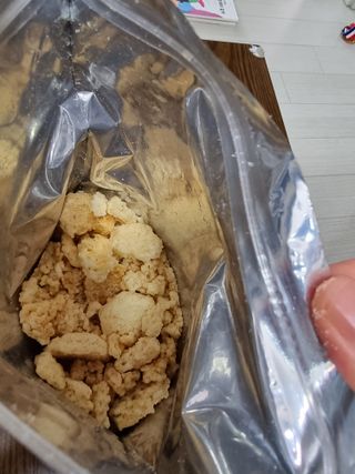 미즈꼬레아 치즈맛 누룽지크리스피 — 5점을 준 리뷰어가 2022년 3월 올린 사용 사진
