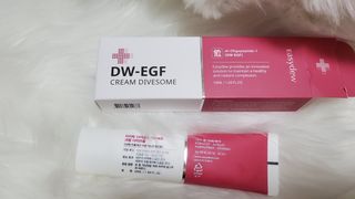 이지듀 DW-EGF 크림 다이브좀_콜라겐이 쏙쏙, 탄력피부로 다이빙 — 5점을 준 리뷰어가 2021년 2월 올린 사용 사진