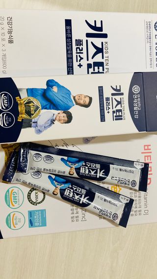 키즈텐플러스 연세 키즈텐 플러스 1개월 — 5점을 준 리뷰어가 2021년 2월 올린 사용 사진