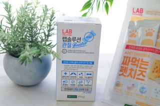 랩솔루션 강아지 영양제 3종 중 택 1 — 5점을 준 리뷰어가 2022년 5월 올린 사용 사진