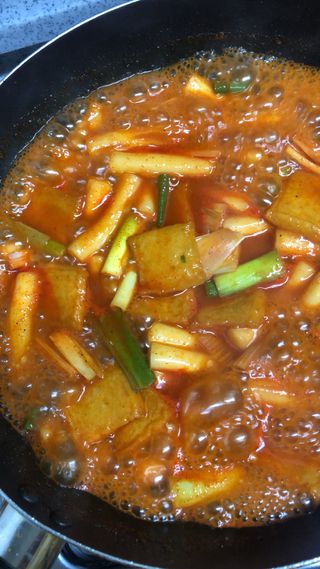 추억의 국민학교 떡볶이 국떡 뉴트로 5종 — 5점을 준 리뷰어가 2021년 11월 올린 사용 사진