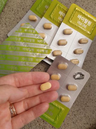 뉴트리션팩토리 비타프렙 바이탈원 종합비타민 멀티비타민 600mg — 5점을 준 리뷰어가 2021년 7월 올린 사용 사진