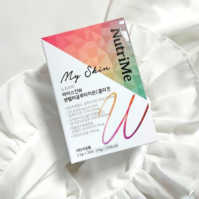 뉴트리미 마이스킨W 센텔라글루타치온C콜라겐 28포 리뷰 사진