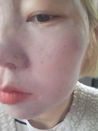 프롬노시베 로지 클레이 버블 팩 — 5점을 준 리뷰어가 2022년 1월 올린 사용 사진