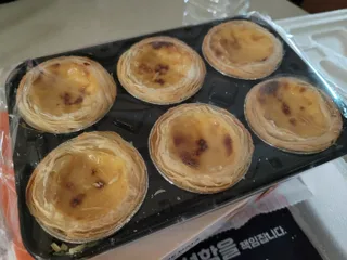 디앙뜨 포르투갈 에그타르트 오리지널 맛+패션후르츠 맛 중 택1 — 5점을 준 리뷰어가 2021년 8월 올린 사용 사진
