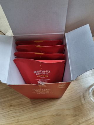 클린24시간 레드박스 1BOX(5포) + 전용보틀(500ml) — 5점을 준 리뷰어가 2024년 3월 올린 사용 사진