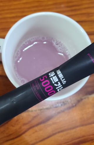 [푸름웰니스] 아르기닌 5000 (10g x 100포) — 5점을 준 리뷰어가 2022년 3월 올린 사용 사진